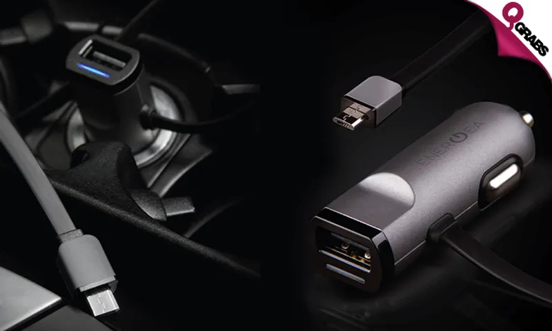 Energea ActivDrive Integrated Micro-USB Car Charger!